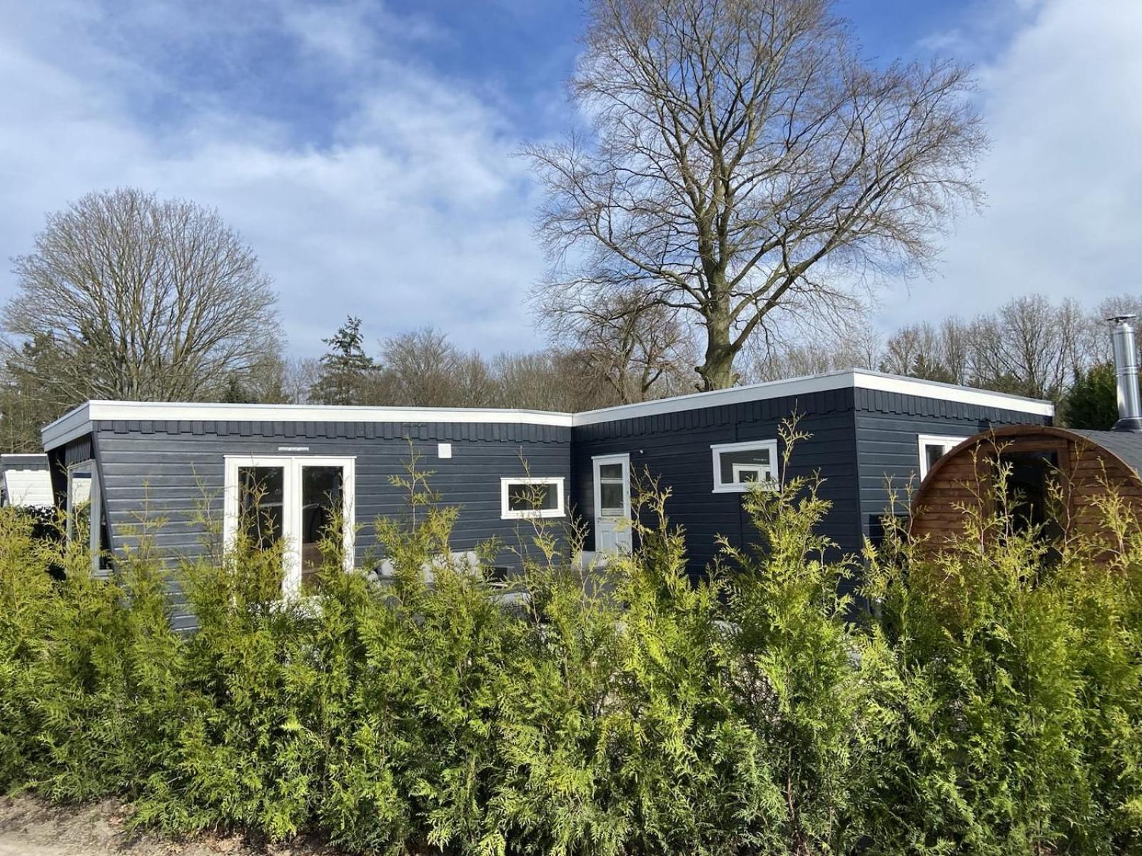 Veluwe Vakanties Chalets With Private Barrel Sauna - With Pool Bar And Restaurant Facilities In The Veluwe National Park Putten Bagian luar foto